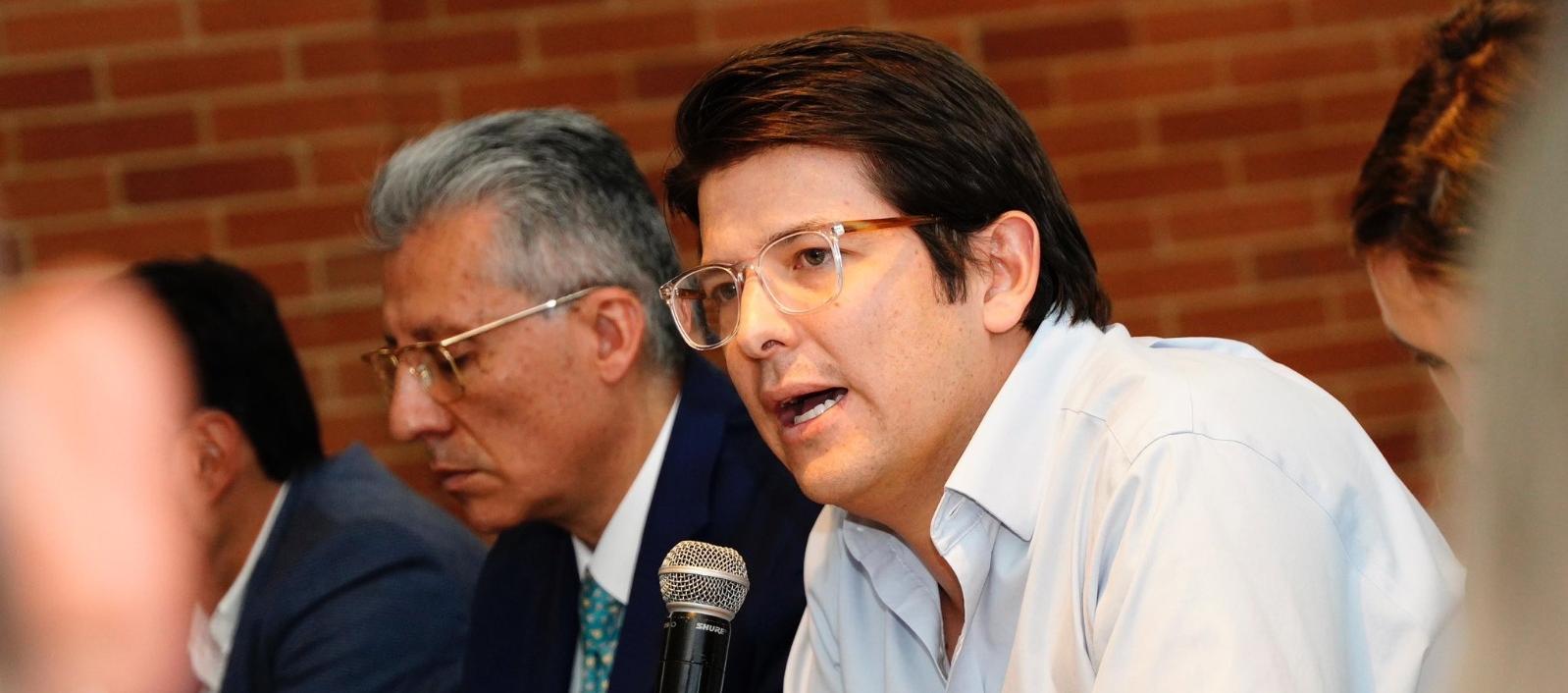Miguel Uribe Turbay, senador del Centro Democrático.
