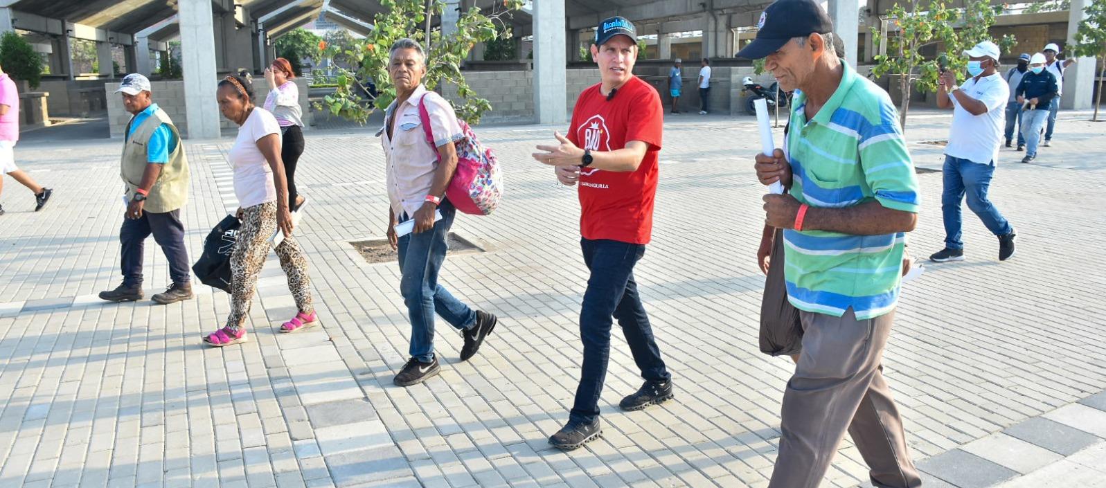 Proceso de traslado al Gran Bazar.