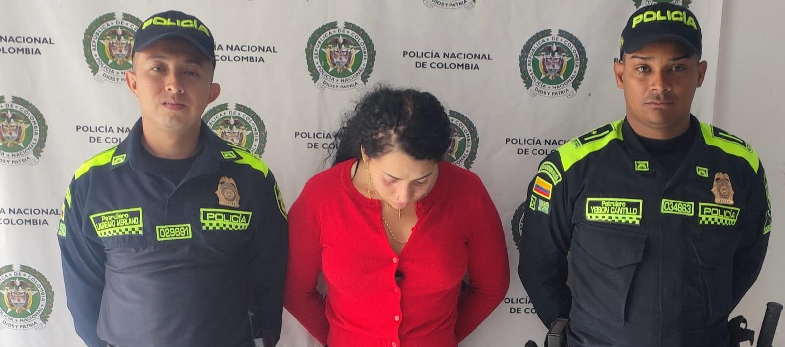 Danielis Linares Silva, la capturada.