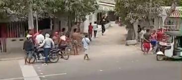 Lugar donde se registraron los hechos. 