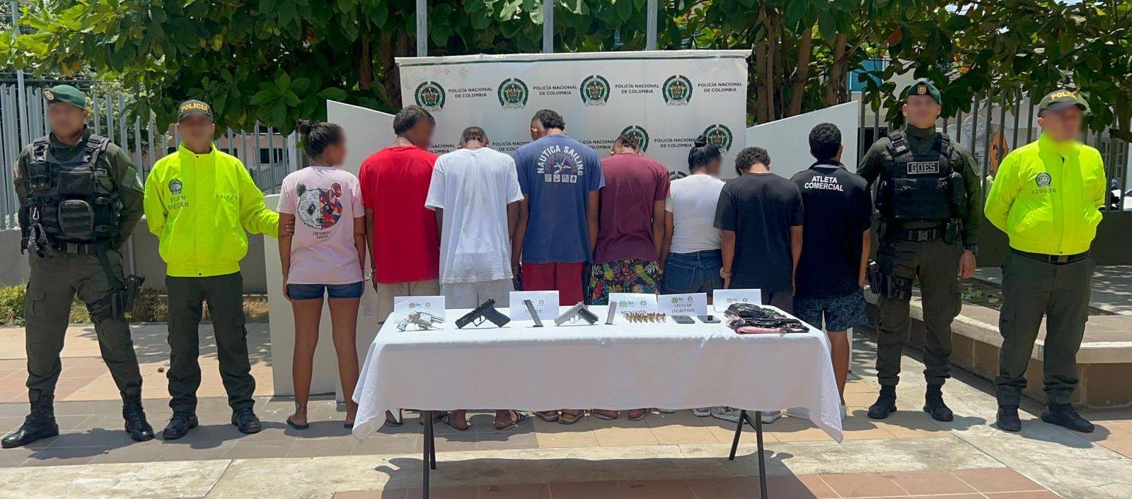 La operación ejecutada en los barrios Henequén, Nelson Mandela, San Pedro Mártir, Policarpa y Arroz Barato.