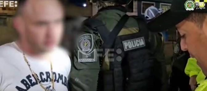 Uno de los tres capturados en Bogotá en la operación 'Vulcano'