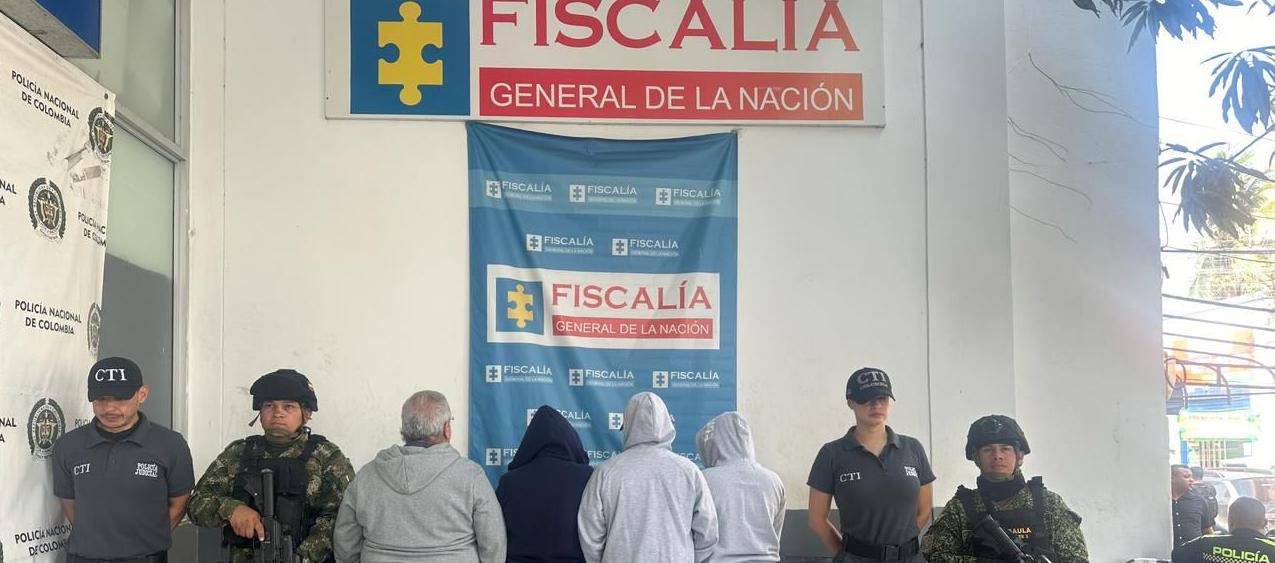 El Cuerpo Técnico de Investigación y el Ejército Nacional fueron los encargados de realizar las capturas.