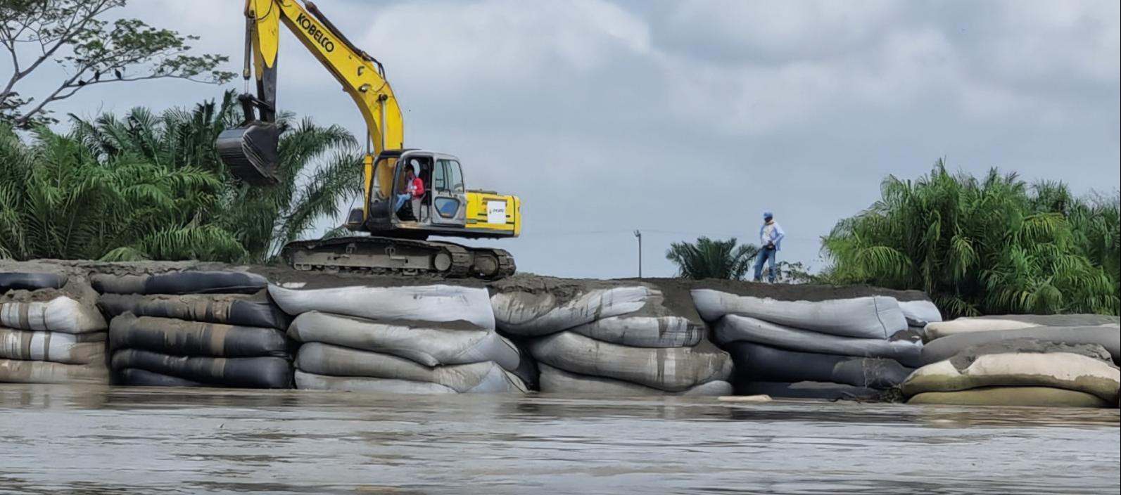 Según la Procuraduría, una de las filtraciones se presenta en uno de los diques anteriores construidos
