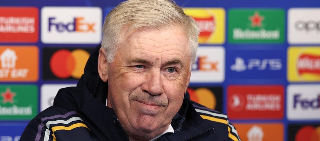 Carlo Ancelotti, entrenador del Real Madrid. 