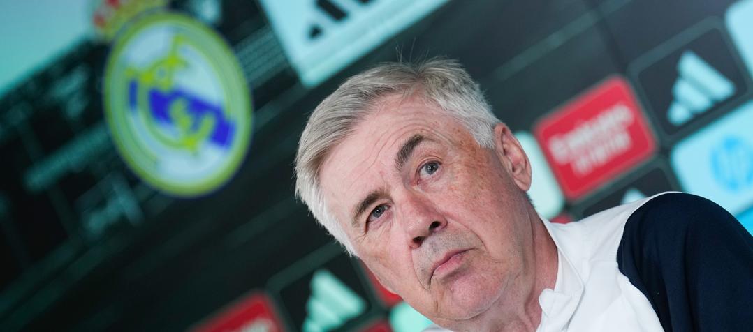 El italiano Carlo Ancelotti, entrenador del Real Madrid. 