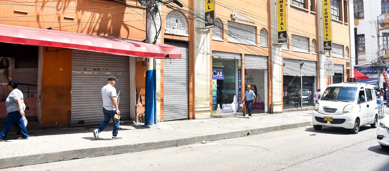 Zona recuperada del centro de Barranquilla. 