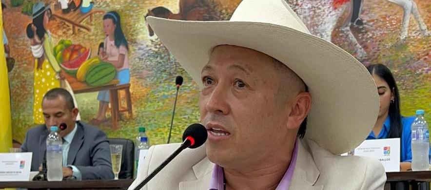 John Fredy Gil, concejal asesinado en Jamundí. 