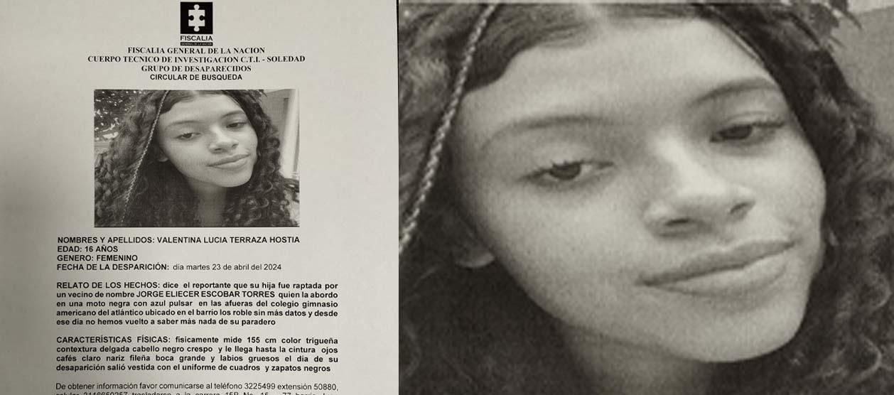 Valentina Lucia Terraza Hostia.