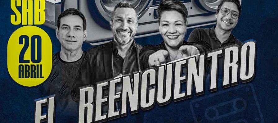 'El Reencuentro' se realizará en Oro Puro Club 80s este sábado.