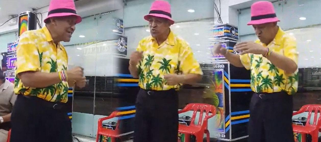 William López, personaje popular en el Centro de Barranquilla 