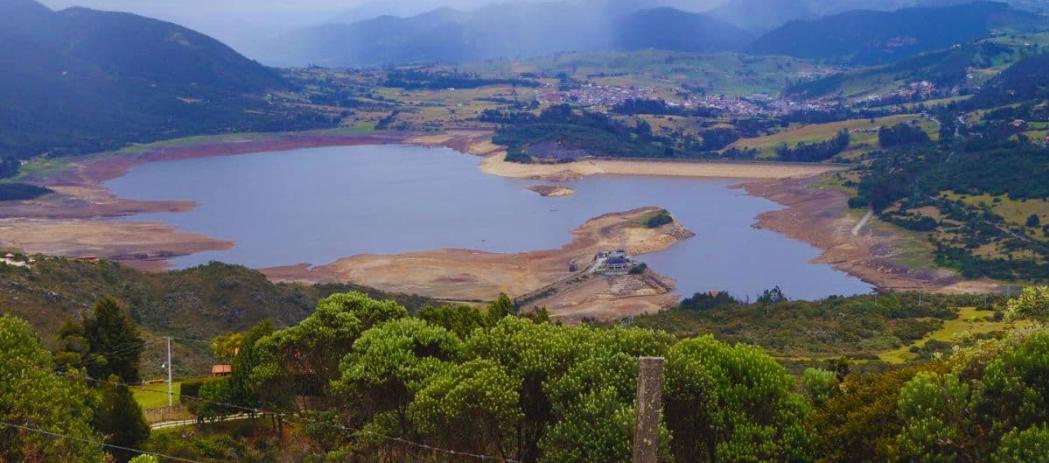 Embalse San Rafael, ubicado en La Calera.