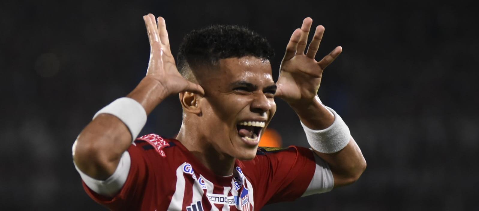 José Enamorado, autor de un gol antológico ante Once Caldas. 