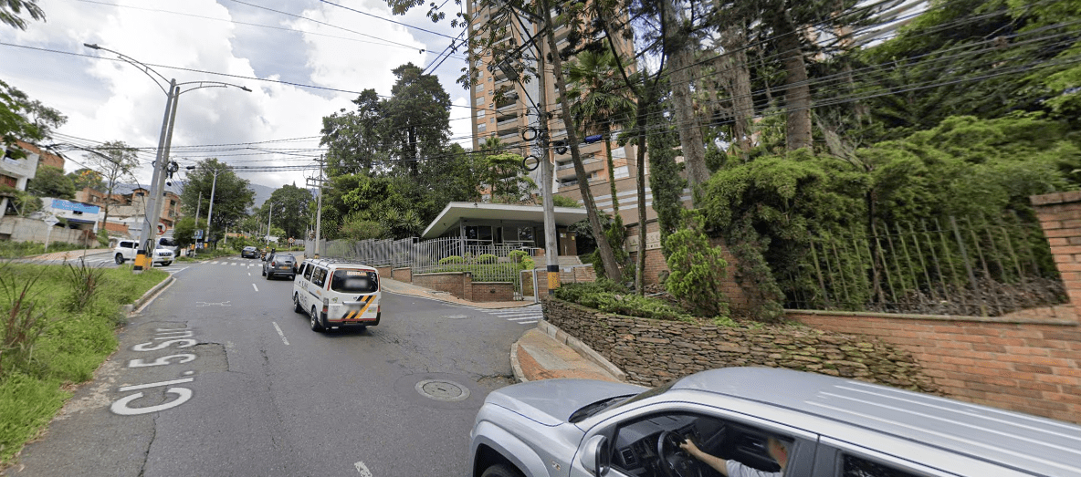 En este sector de El Poblado fue hallado sin vida el ciudadano norteamericano