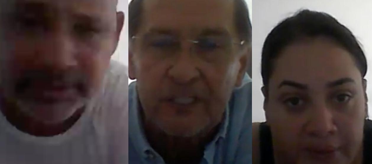 Ever Edinson Castro Miranda, Augusto Osorio Berdugo y Diana Patricia Molina 