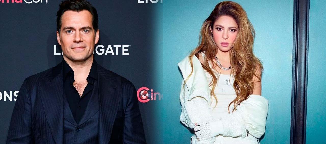 Henry Cavill y Shakira.