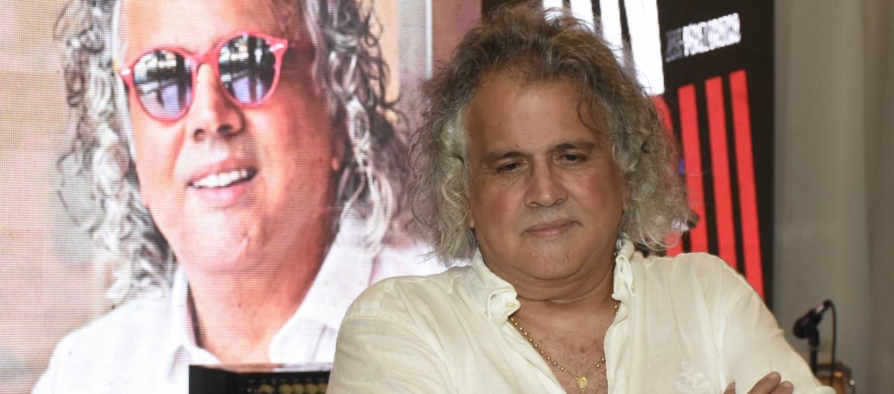 El arquitecto paisajista José Pérez Orozco en la presentación de su libro