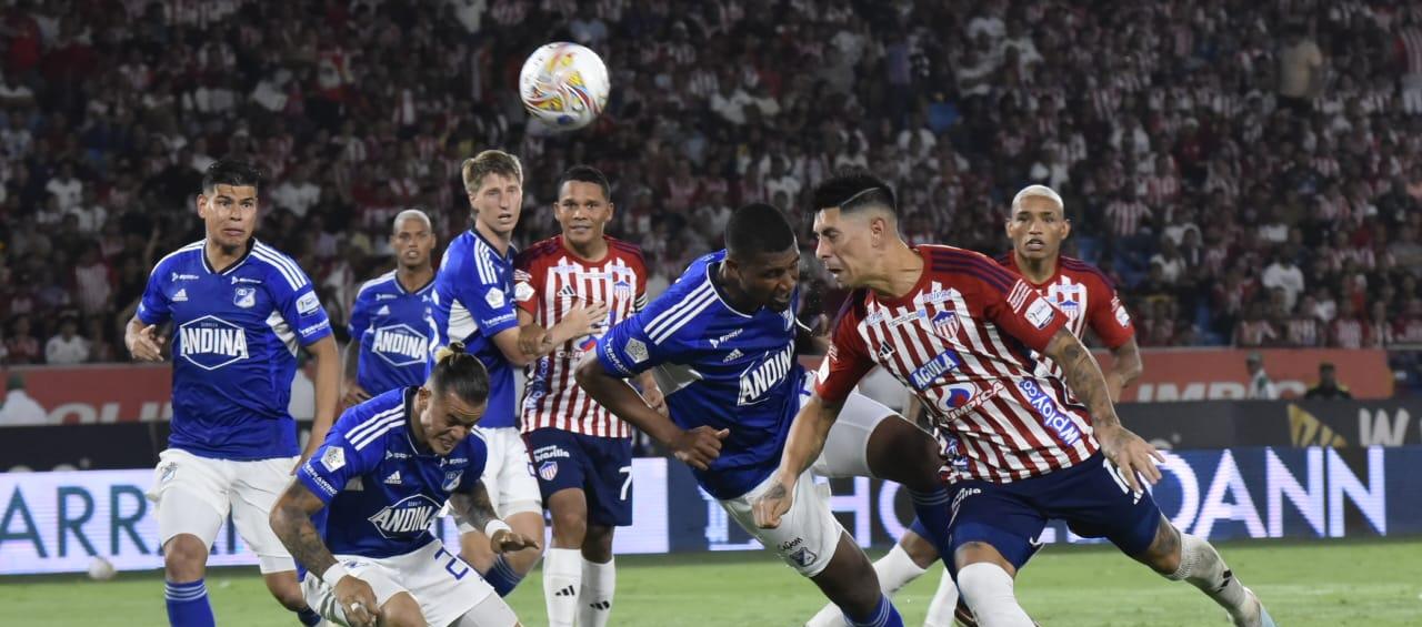 Junior y Millonarios ya jugaron este año en Barranquilla por la Superliga. 