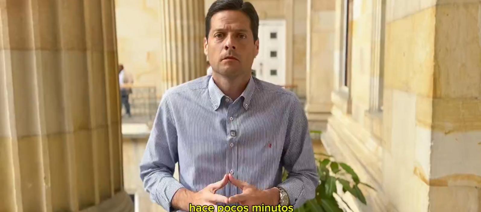 Mauricio Gómez, senador atlanticense