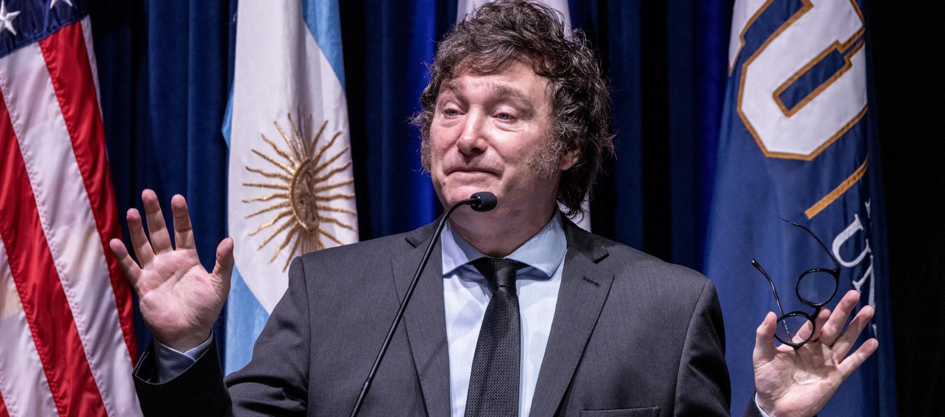 Javier Milei, presidente de Argentina.