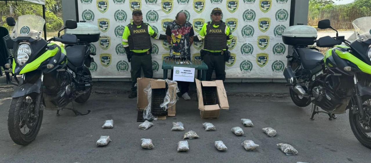 El bus donde iban los cartuchos cubría la ruta Bogotá - Santa Marta.