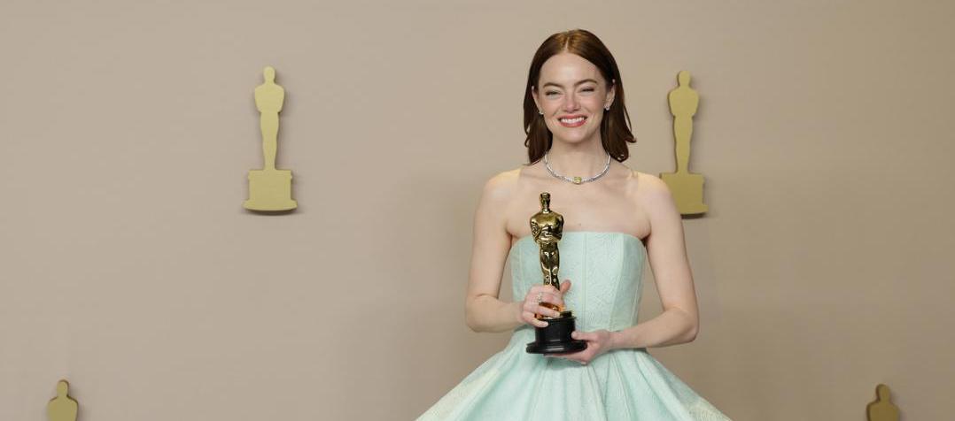 Emma Stone en los Óscar.