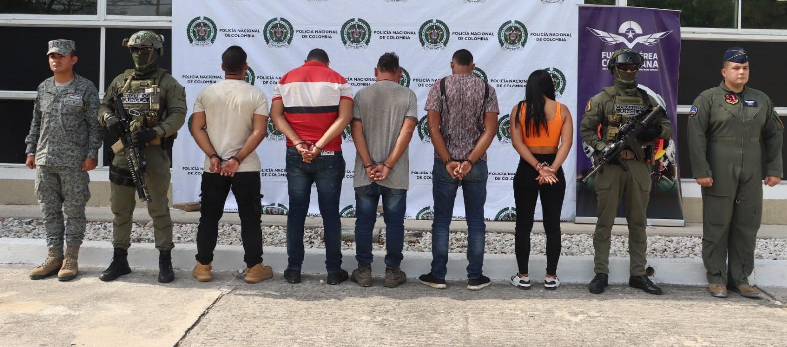 Presuntos miembros del ‘Clan del Golfo’