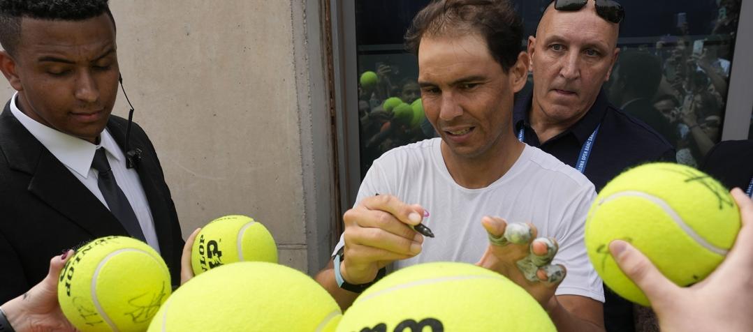 Rafael Nadal debutará este martes contra el italiano Flavio Colbolli.