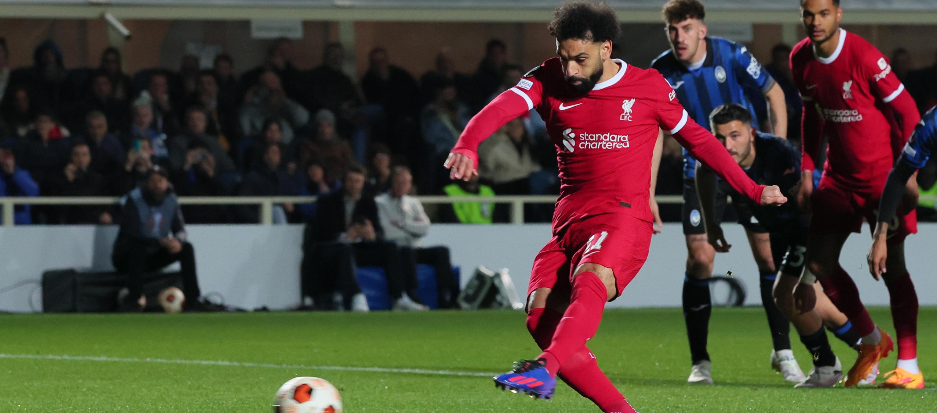 Mohamed Salah marcó, de penalti, el gol de la victoria del Liverpool. 