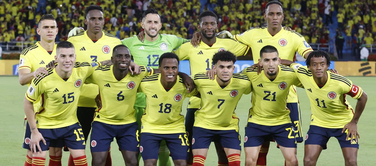 Selección Colombia que disputará la Copa América de Estados Unidos. 