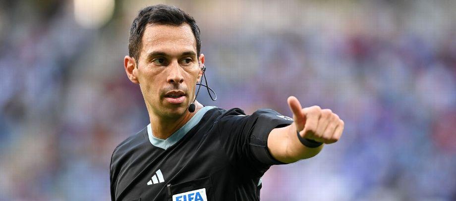 Facundo Tello, árbitro internacional argentino. 