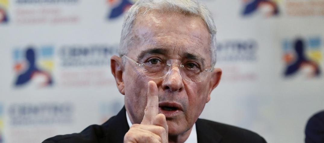 El expresidente Álvaro Uribe Vélez.