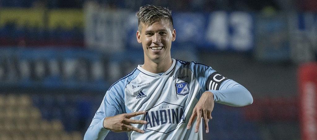 El costarricense Juan Pablo Vargas le dio la victoria de Millonarios sobre el Pasto.