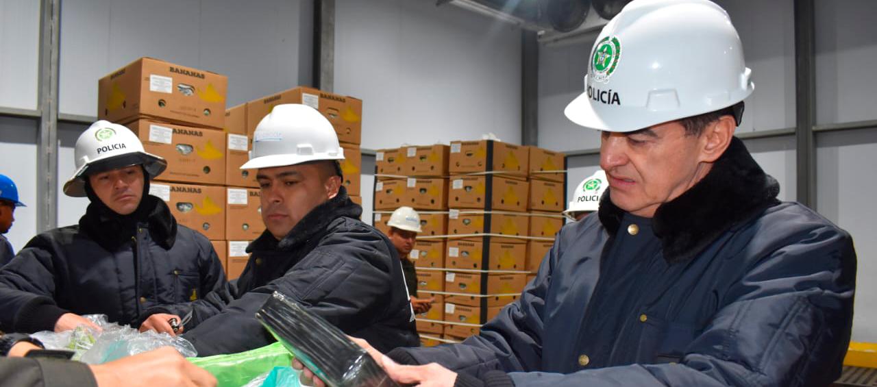 El director de la Policía, General William Salamanca.