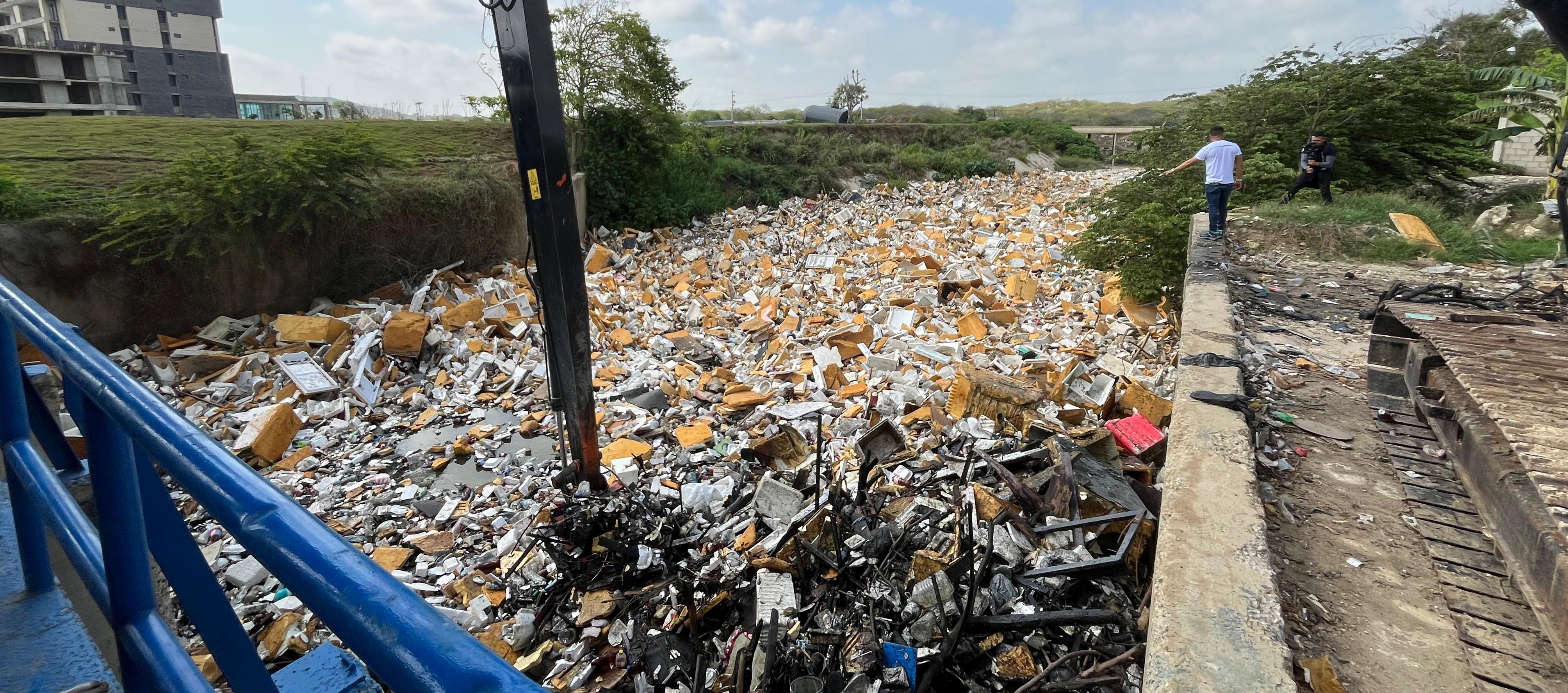 Trampa arroyo León.