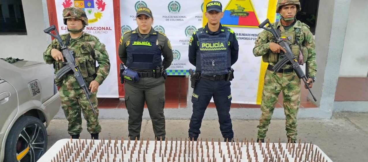 Halladas en cinco botellas plásticas. 