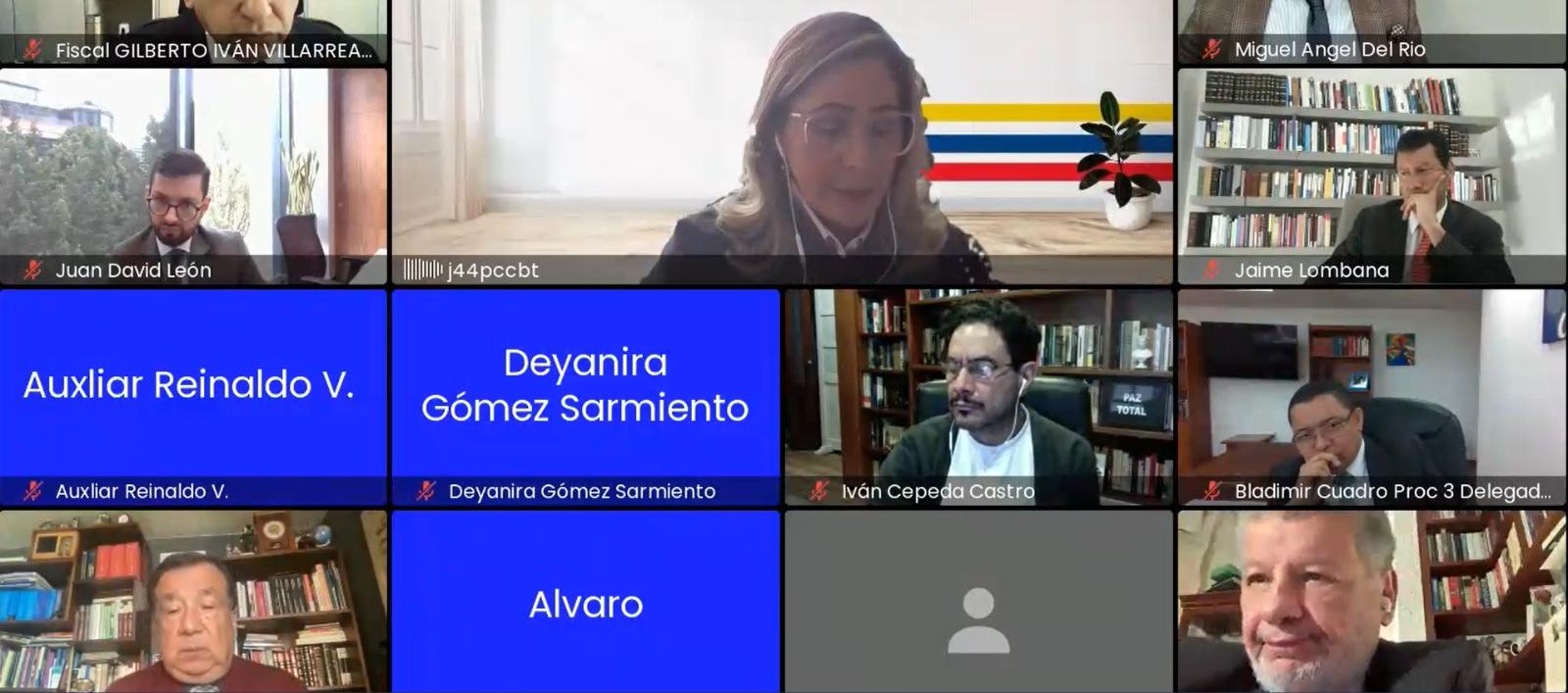 Audiencia de Álvaro Uribe.