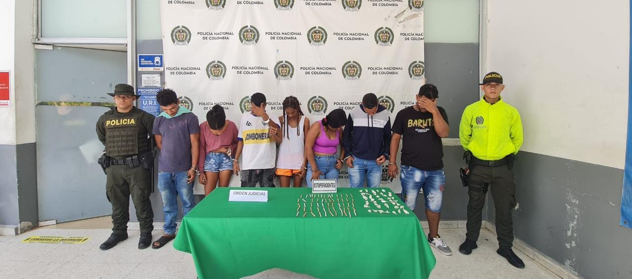 A seis los capturaron en orden judicial.