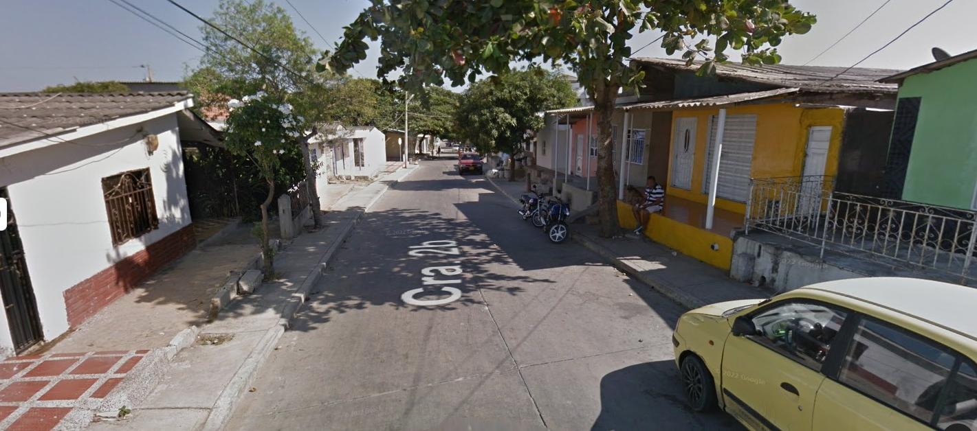 Sector del barrio Las Américas donde ocurrió el hecho. 