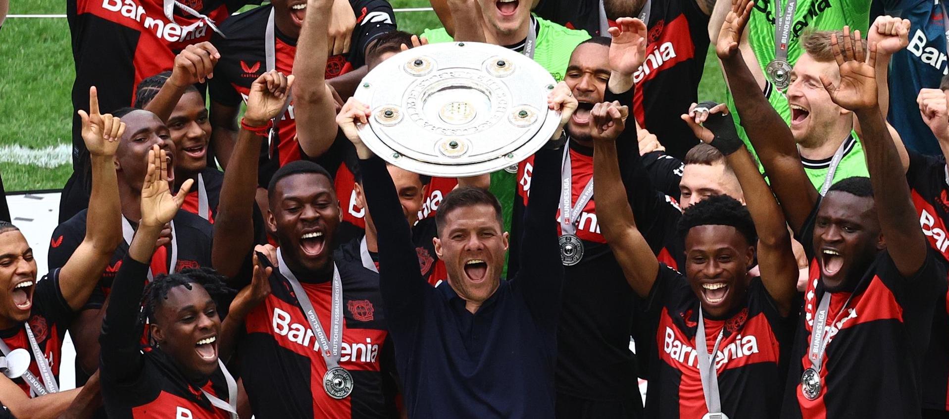 Xabi Alonso, técnico español del Leverkusen.