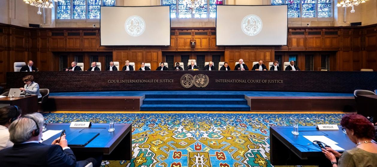  Imagen de la Corte Internacional de Justicia.