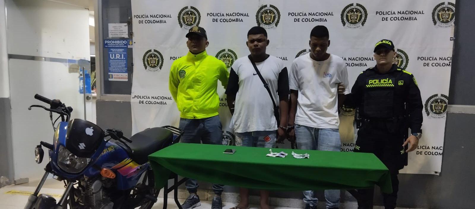 Fueron capturados en el barrio Ciudadela 20 de Julio.