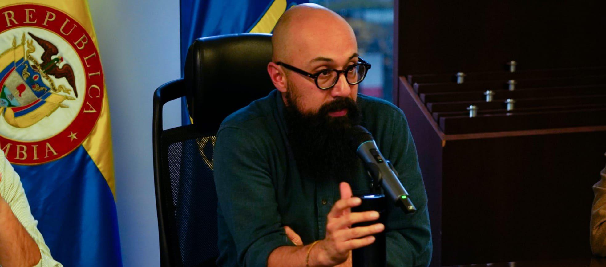 El director de la UNGRD, Carlos Carrillo.