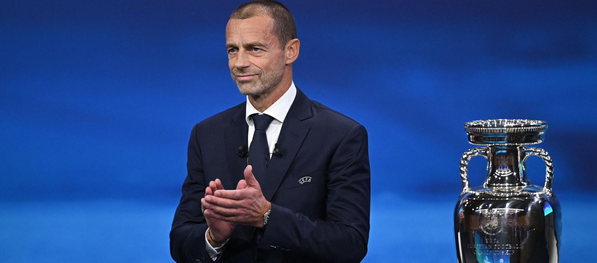 El presidente de la UEFA, Aleksander Ceferin.