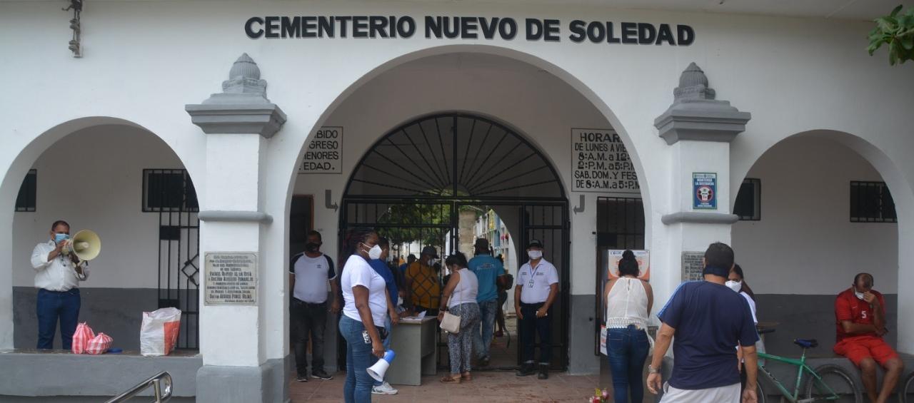 Imagen referencial del Cementerio nuevo de Soledad.