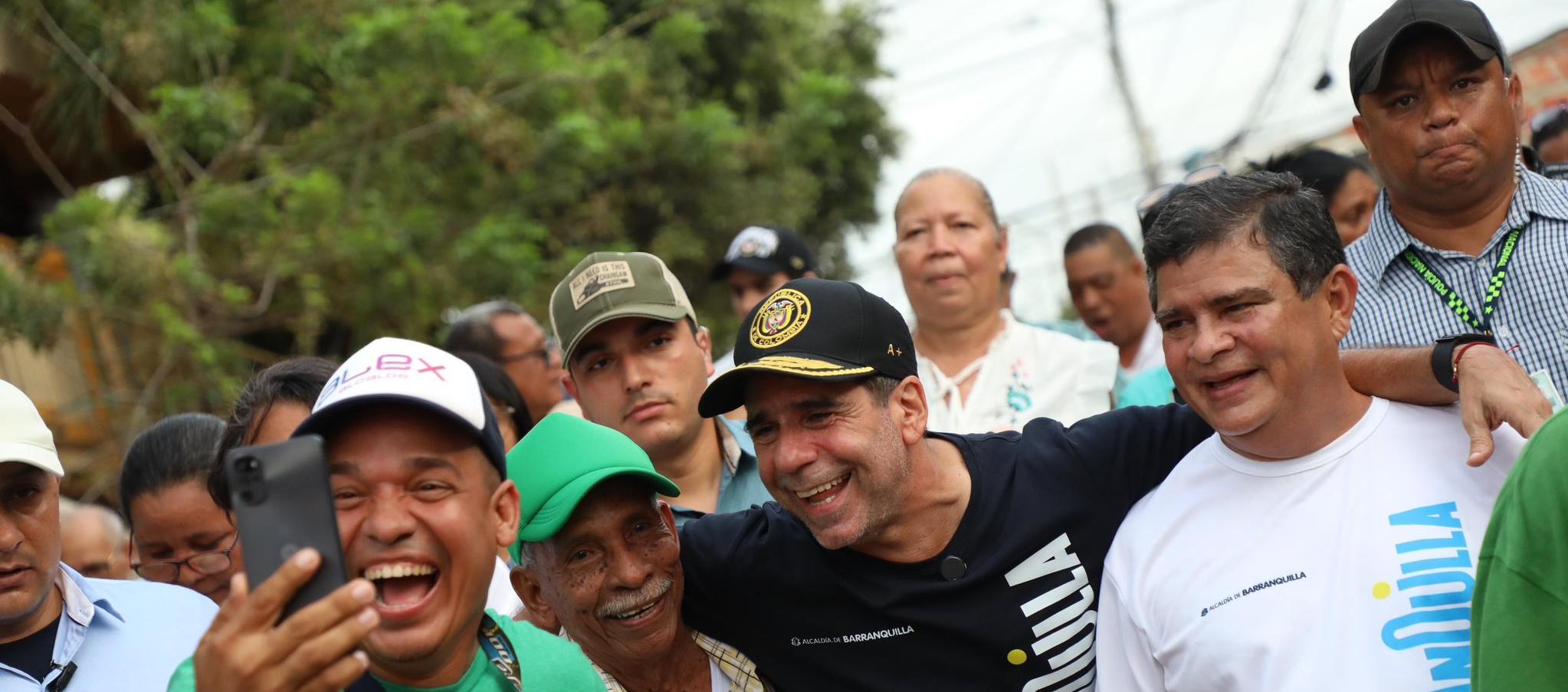 El Alcalde de Barranquilla, Alex Char.