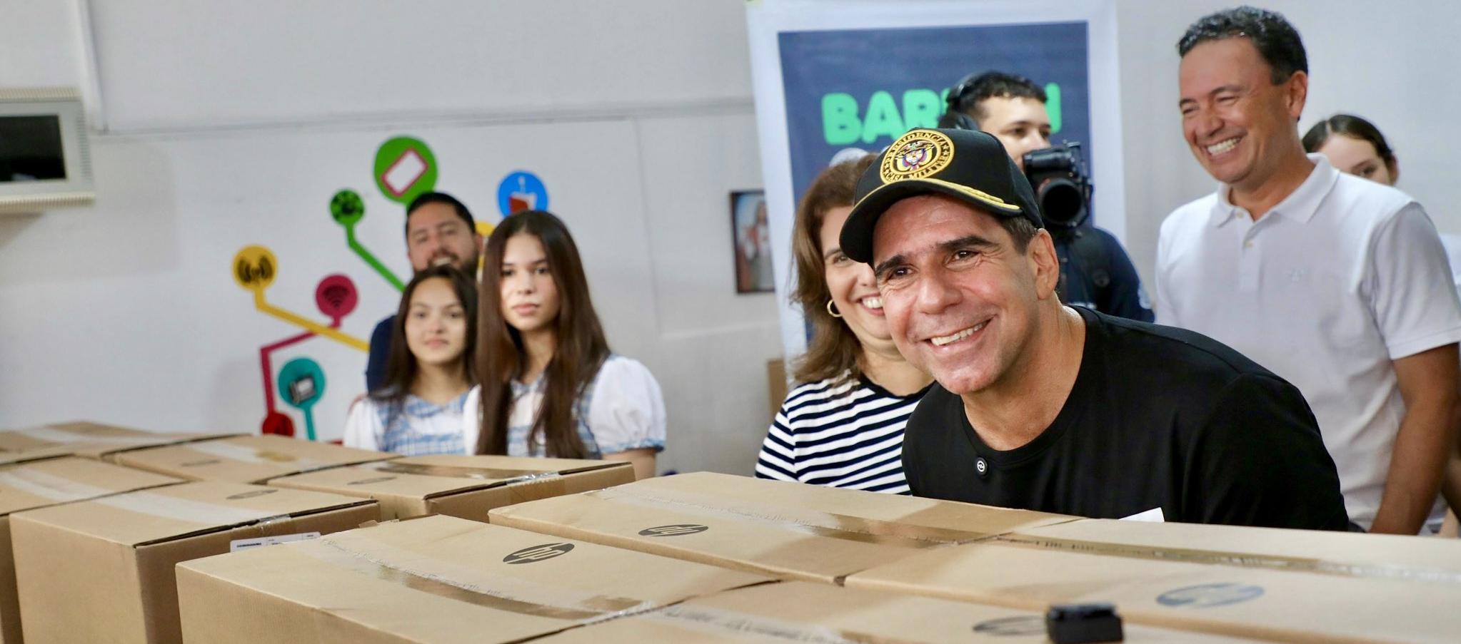 El Alcalde de Barranquilla, Alex Char.