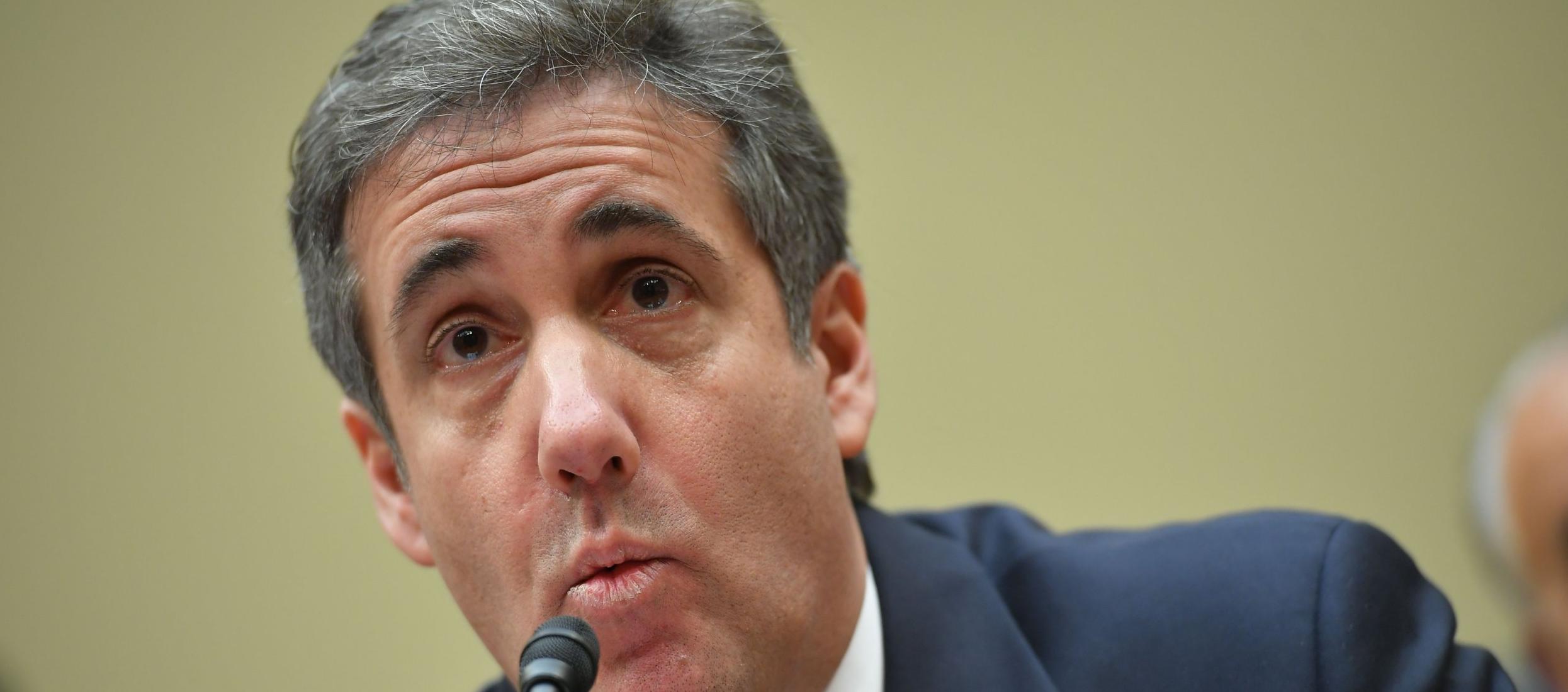 Michael Cohen, exabogado de Donald Trump. 