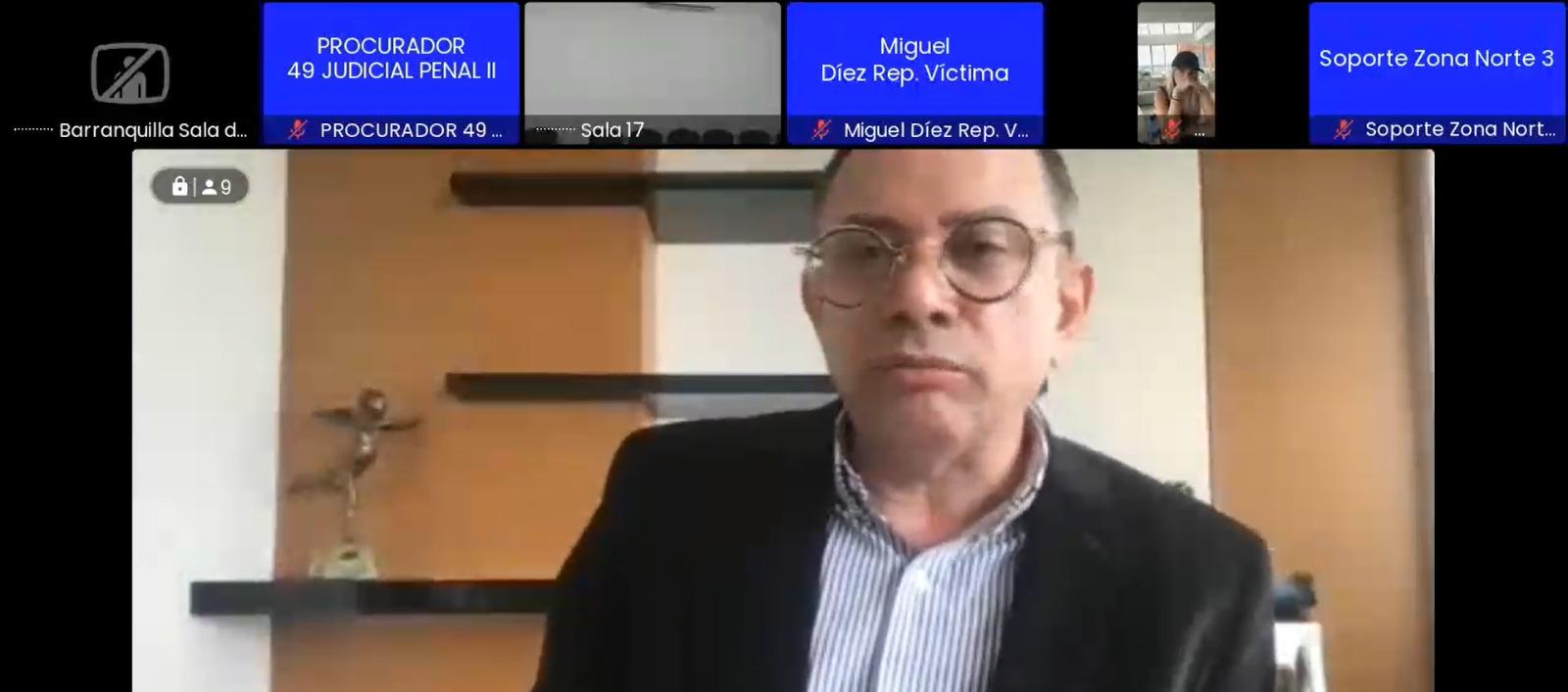 Alait Freja, abogado de Day Vásquez. 