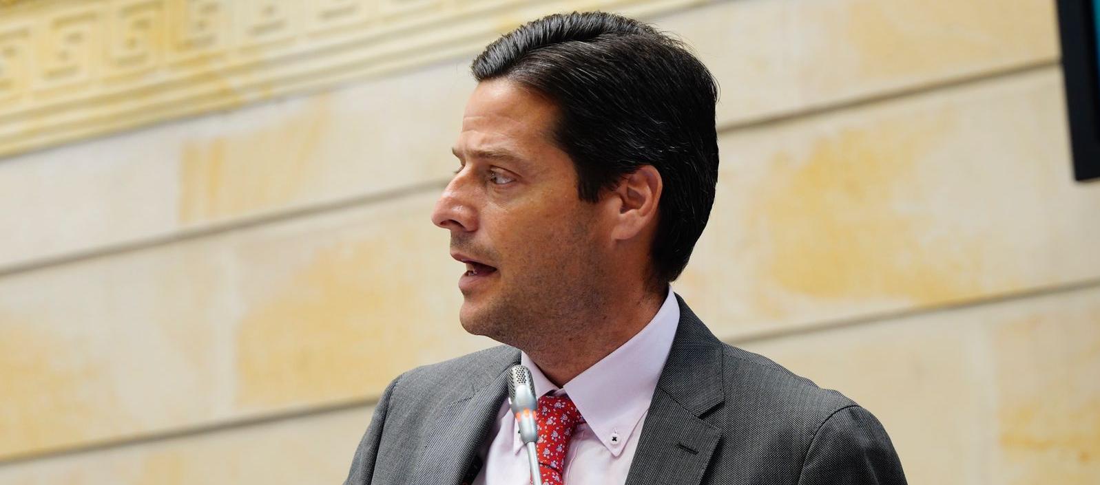 El senador Mauricio Gómez Amín